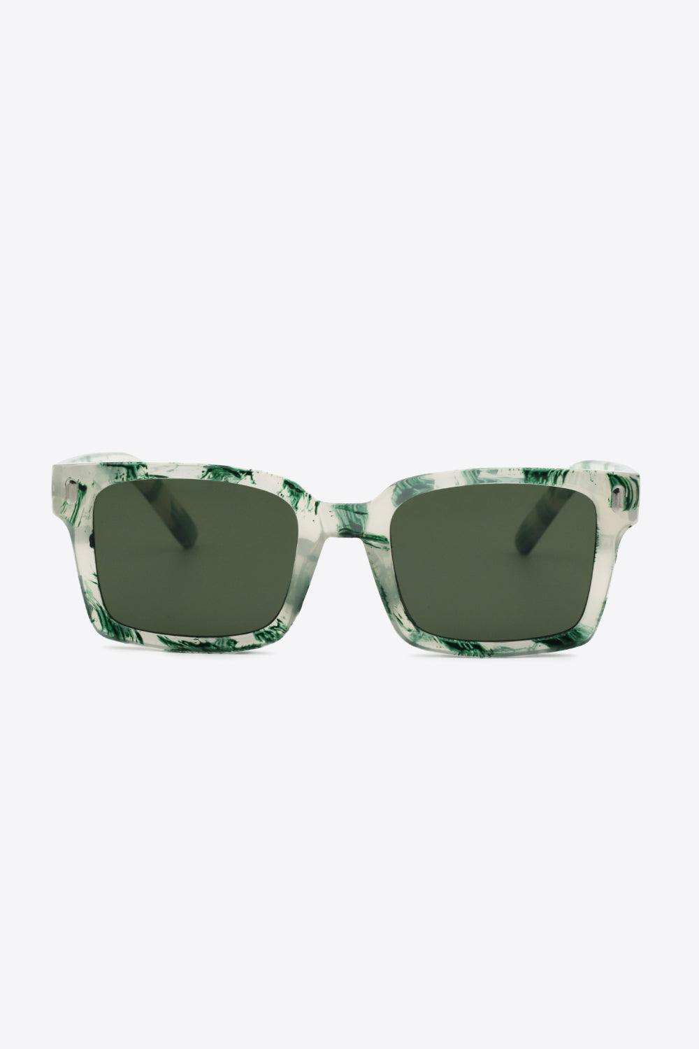 UV400 Polycarbonate Square Sunglasses - Trendsi - Flyclothing LLC