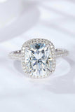 6 Carat Moissanite Halo Ring - Trendsi - Flyclothing LLC