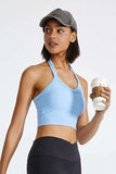 Halter Neck Active Cami - Trendsi - Flyclothing LLC