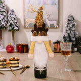 Sequin Pointed Hat Wine Bottle Cover - Trendsi - Flyclothing LLC