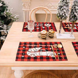 Assorted 2-Piece Plaid Placemats - Trendsi - Flyclothing LLC