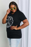 mineB Full Size Butterfly Graphic Tee Shirt - Trendsi - Flyclothing LLC
