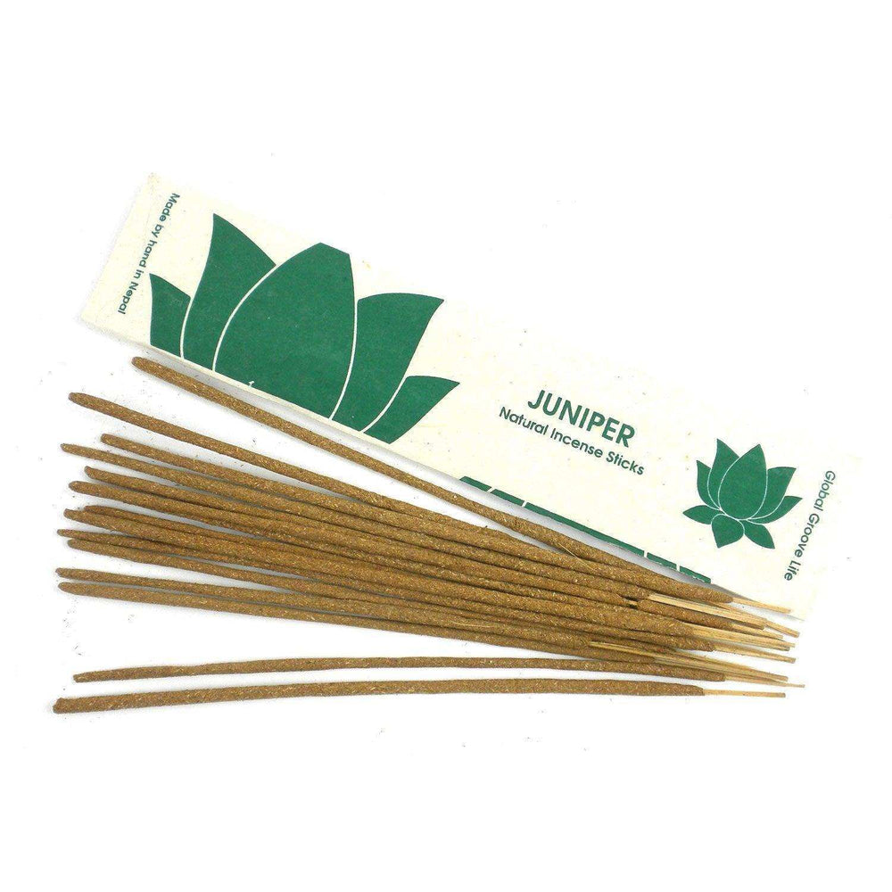 Stick Incense, Juniper -10 Stick Pack - Global Groove (I) - Flyclothing LLC