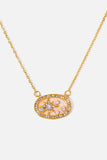 Stars in the Plate Pendant Copper Necklace - Trendsi - Flyclothing LLC