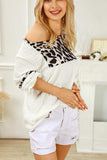 Printed Round Neck Long Sleeve Blouse - Trendsi - Flyclothing LLC