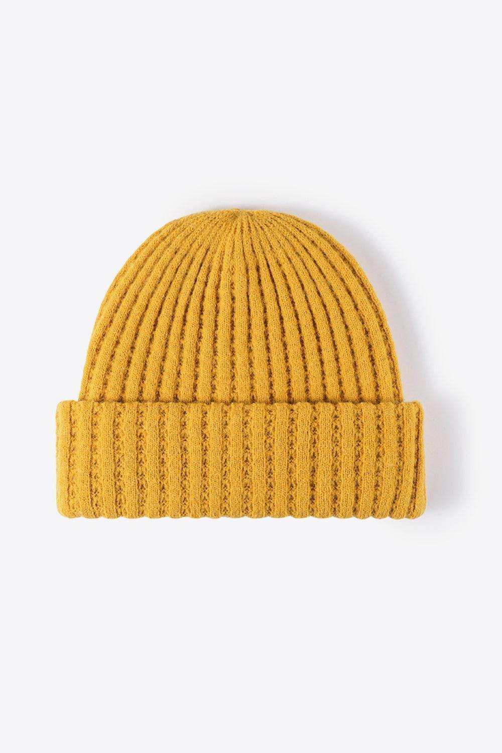 Wide Rib Beanie - Trendsi - Flyclothing LLC