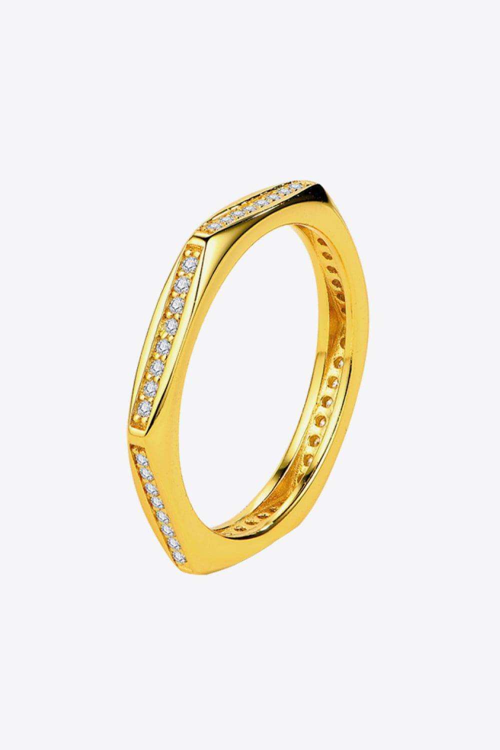 Moissanite 925 Sterling Silver Ring - Trendsi - Flyclothing LLC