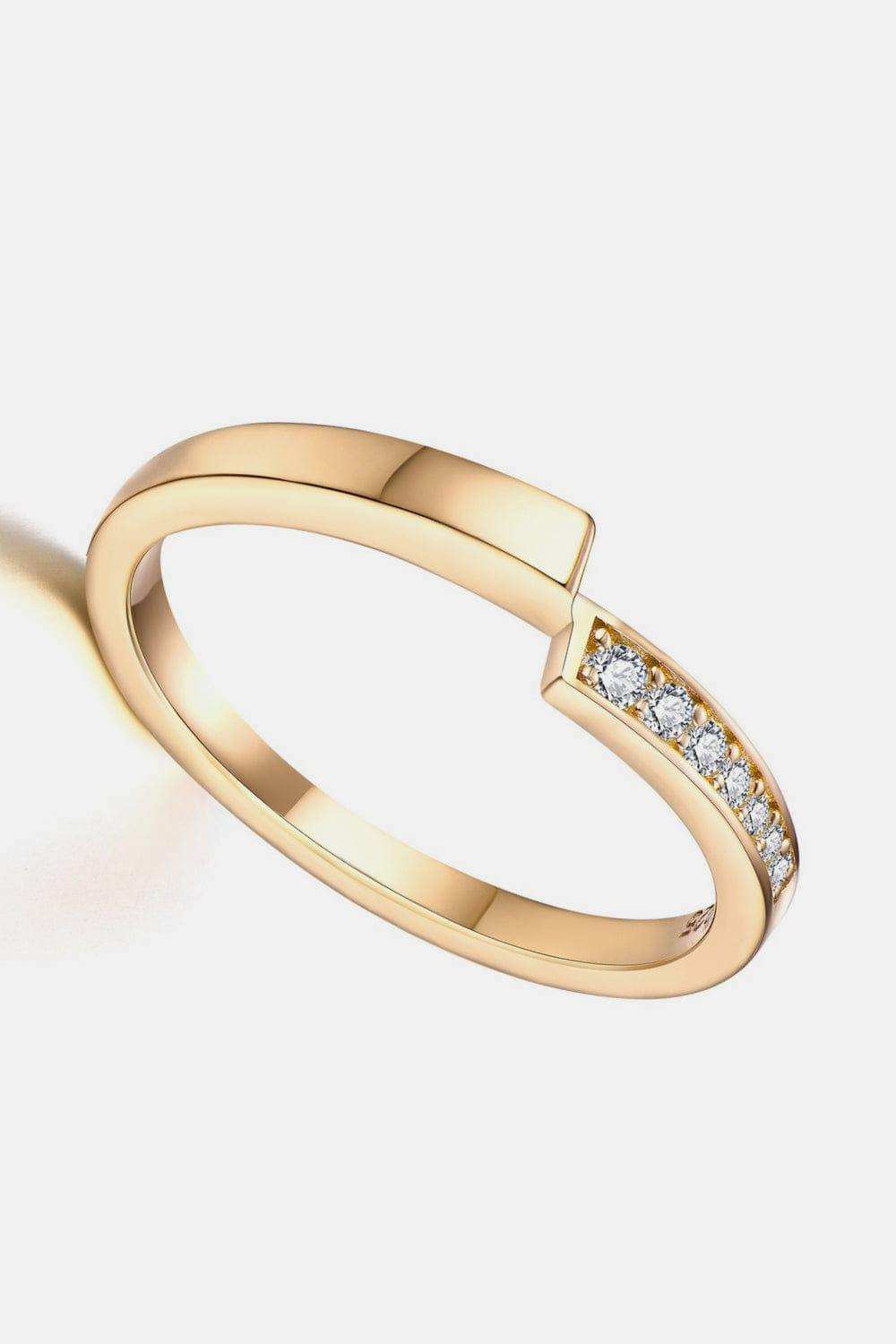 Moissanite 925 Sterling Silver Ring - Trendsi - Flyclothing LLC