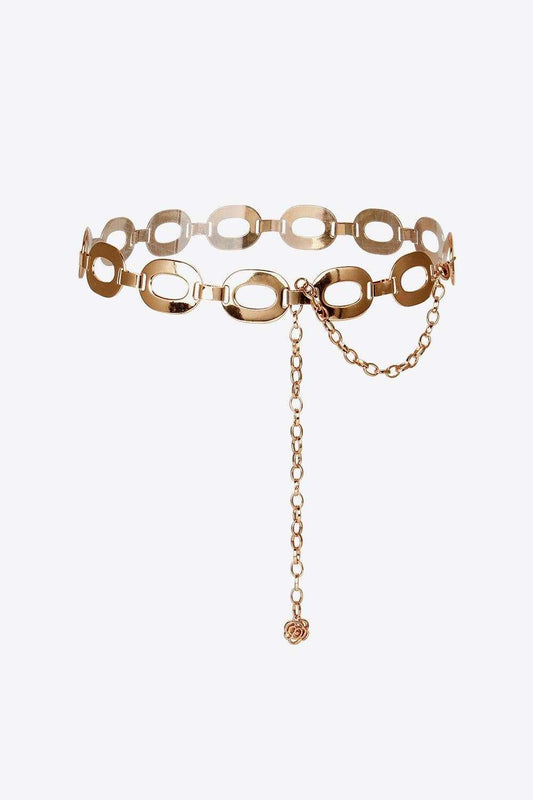 Lobster Clasp Ferroalloy Belt - Trendsi - Flyclothing LLC