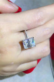 5 Carat Moissanite Platinum-Plated Ring - Trendsi - Flyclothing LLC