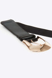 Elastic Wide PU Belt - Trendsi - Flyclothing LLC