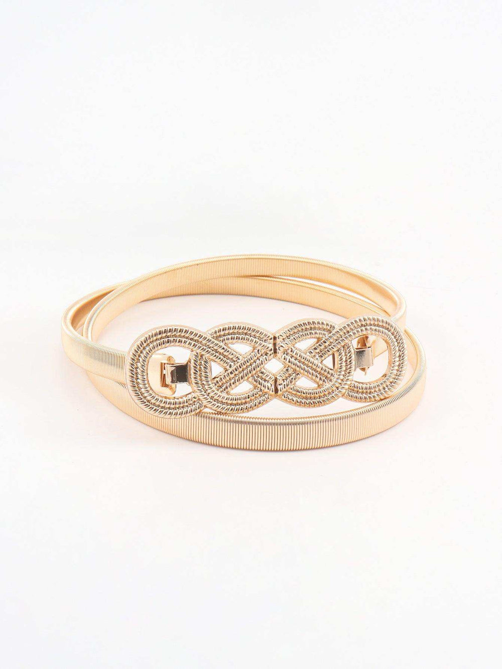 Knot Buckle Metal Belt - Trendsi - Flyclothing LLC