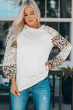 Leopard Round Neck Dropped Shoulder T-Shirt - Trendsi - Flyclothing LLC