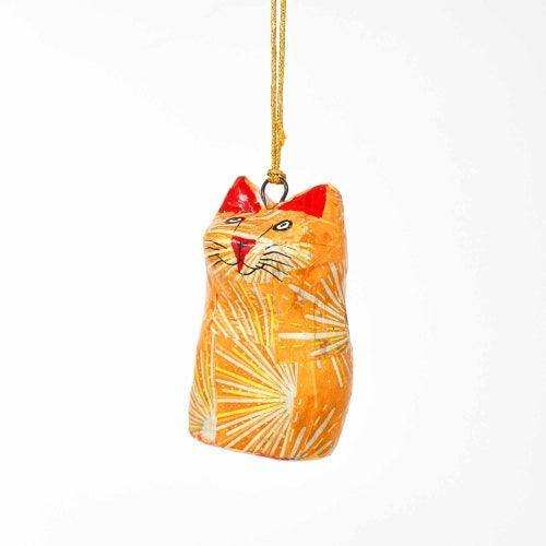 Handpainted Ornament Cat Figurine - Pack of 3 - Asha Handicrafts - Flyclothing LLC