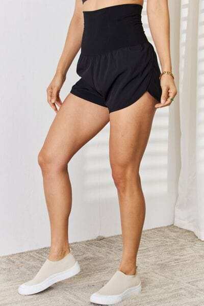 Zenana Full Size High Waist Tummy Control Shorts - Trendsi - Flyclothing LLC