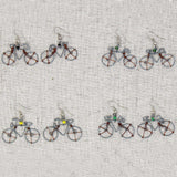 Wire Bicycle Earrings - Creative Alternatives - Creative Alternatives - Flyclothing LLC