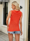 Cowl Neck Knit Vest - Trendsi - Flyclothing LLC