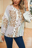 Printed Button Up Long Sleeve Shirt - Trendsi - Flyclothing LLC