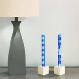 Tall Hand Painted Candles - Pair -Feruzi Design - Nobunto - Nobunto - Flyclothing LLC