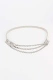Metal Triple-Layered Chain Belt - Trendsi - Flyclothing LLC