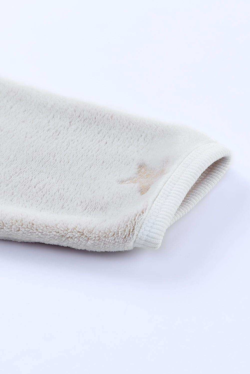 Round Neck Dropped Shoulder Star Print Top and Shorts Lounge Set - Trendsi - Flyclothing LLC