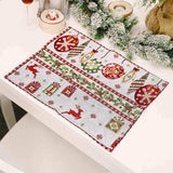 Assorted 2-Piece Christmas Placemats - Trendsi - Flyclothing LLC