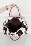 Animal Print Plush Weekender Bag - Trendsi - Flyclothing LLC