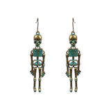 Skeleton Alloy Earrings - Trendsi - Flyclothing LLC