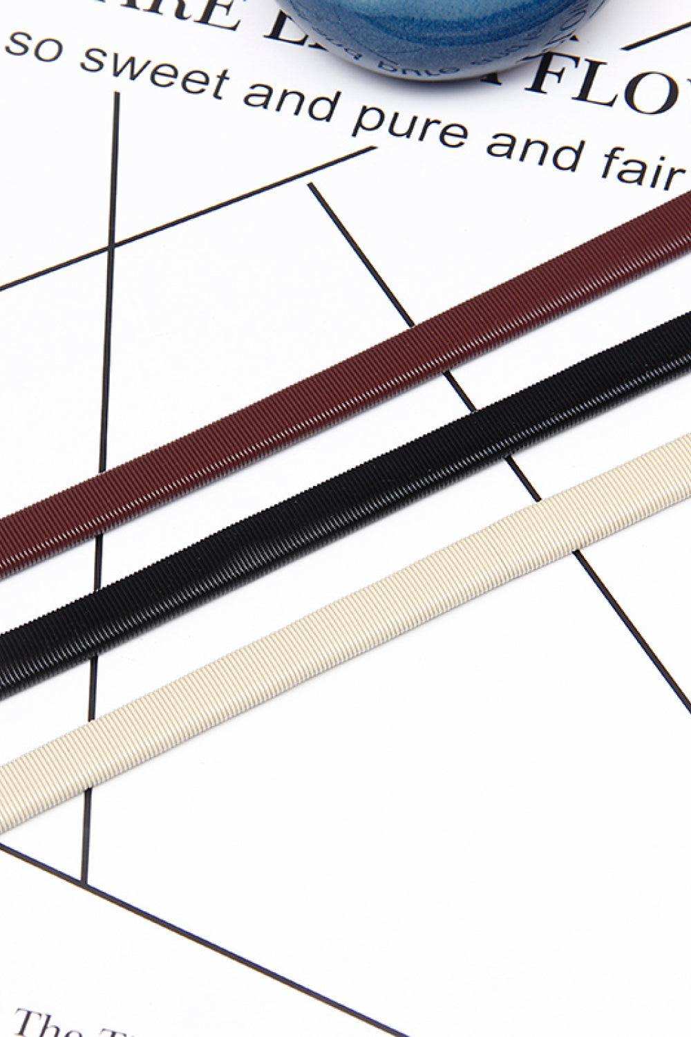 Iron Skinny Belt - Trendsi - Flyclothing LLC