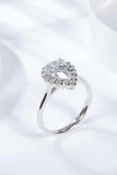1.5 Carat Moissanite Teardrop Ring - Trendsi - Flyclothing LLC