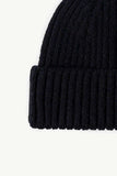 Rib-Knit Cuff Beanie - Trendsi - Flyclothing LLC