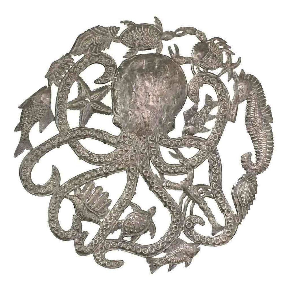 Octopus & Sea life Wall Art - Croix des Bouquets - Croix des Bouquets - Flyclothing LLC