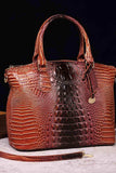 Gradient PU Leather Handbag - Trendsi - Flyclothing LLC