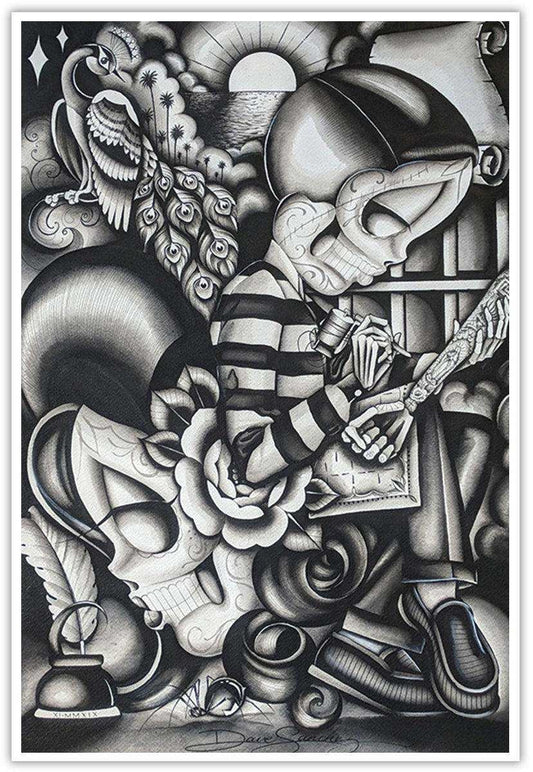 Dave Sanchez Chicano Me Print - Dave Sanchez - Flyclothing LLC