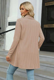 Open Front Long Sleeve Cardigan - Trendsi - Flyclothing LLC