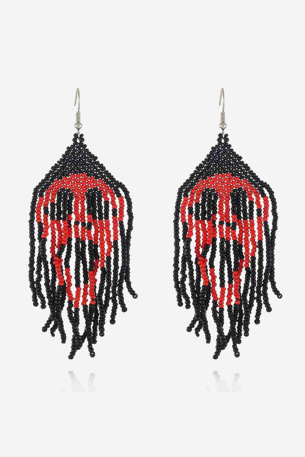 Beaded Dangle Earrings - Trendsi - Flyclothing LLC