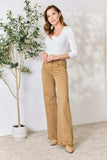 RISEN Full Size Fringe Hem Wide Leg Jeans - Trendsi - Flyclothing LLC