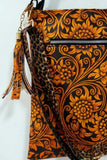 PU Leather Shoulder Bag with Tassel - Trendsi - Flyclothing LLC