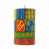 Single Boxed Hand-Painted Pillar Candle - Shahida Design - Nobunto - Nobunto - Flyclothing LLC