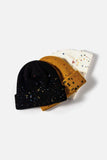 Confetti Rib-Knit Cuff Beanie - Trendsi - Flyclothing LLC