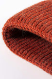 NEWYORK Patch Rib-Knit Cuffed Beanie - Trendsi - Flyclothing LLC