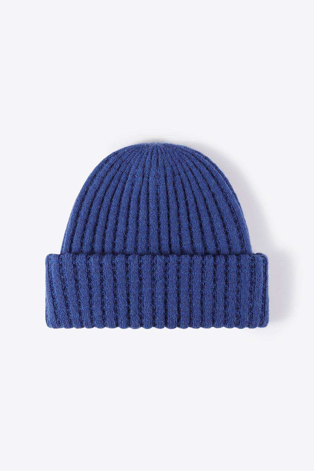 Wide Rib Beanie - Trendsi - Flyclothing LLC