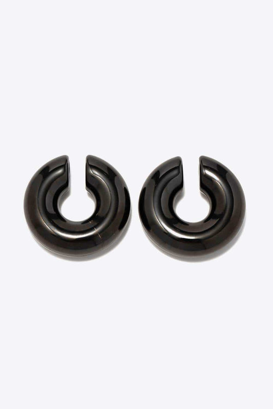 Stainless Steel Cuff Earrings - Trendsi - Flyclothing LLC
