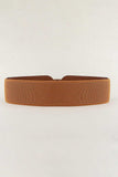 Elastic Wide PU Belt - Trendsi - Flyclothing LLC