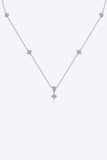 Moissanite 925 Sterling Silver Necklace - Trendsi - Flyclothing LLC
