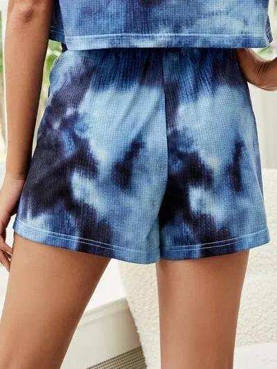 Printed Elastic Waist Shorts - Trendsi - Flyclothing LLC