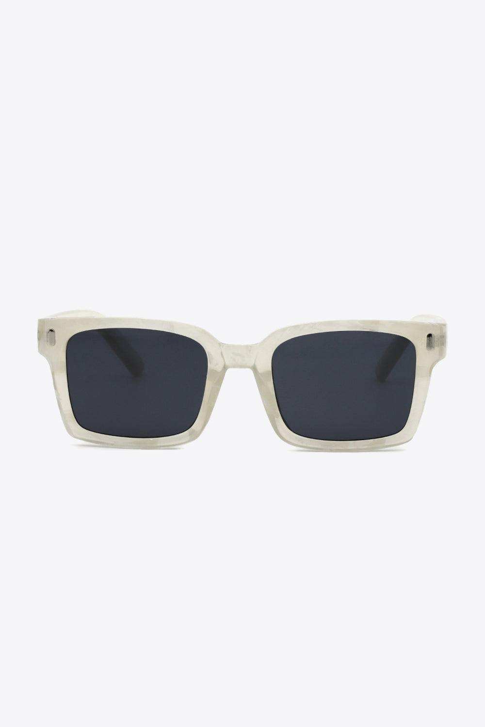 UV400 Polycarbonate Square Sunglasses - Trendsi - Flyclothing LLC