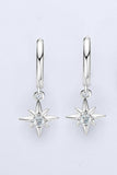 Moissanite Star Drop Earrings - Trendsi - Flyclothing LLC