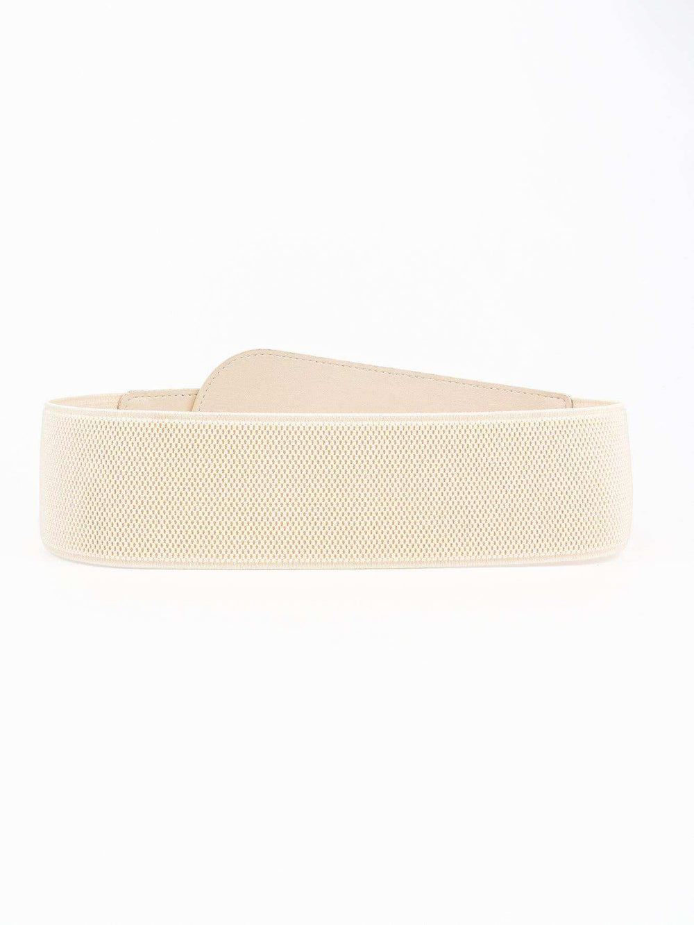 PU Elastic Wide Belt with Alloy Buckle - Trendsi - Flyclothing LLC