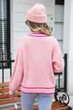 Waffle Knit V-Neck Cardigan with Pocket - Trendsi - Flyclothing LLC